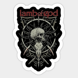 LAMB OF GOD B00TLEG VTG Sticker